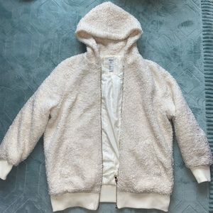 Sherpa Fur Hooded Jacket